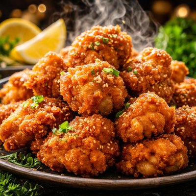 Image of Tori No Kara Age Deep Fried Chicken Nuggets