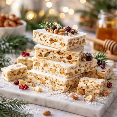 Image of Torrones a Christmas Time Nougat Candy