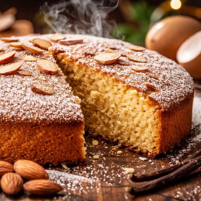 Image of Torta De Cielo Almond Sponge Cake