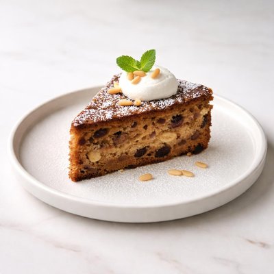 Image of Torta Di Pane Rustic Bread Pudding Cake from Ticino