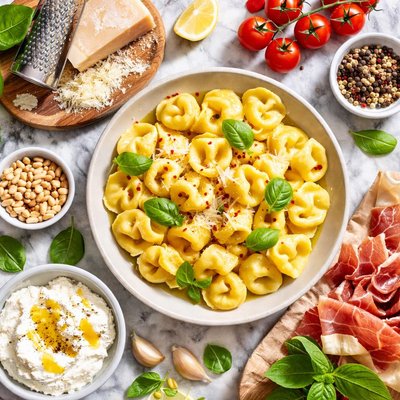 Image of Tortellini and Cheese