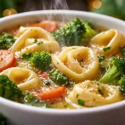 Image of Tortellini Broccoli Soup