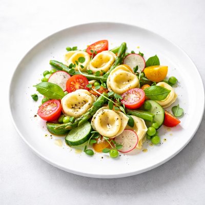 Image of Tortellini Salad with Garden Vegetables