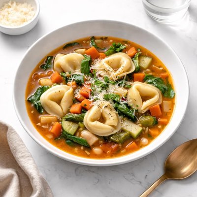 Image of Tortellini Vegetable Soup 4 Ww Points