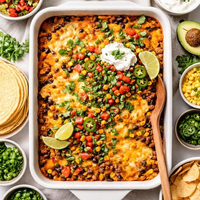 Image of Tortilla Cheese Casserole Corn