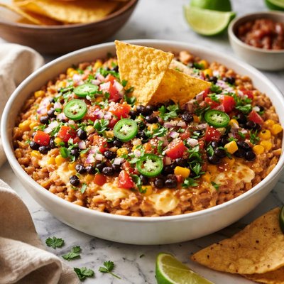 Image of Tortilla Chip Bean Dip