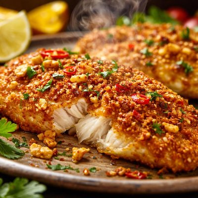 Image of Tortilla Crusted Tilapia