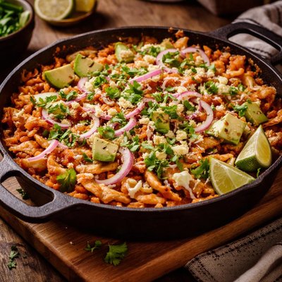 Image of Tortilla Dry Soup Casserole Sopa Seca De Tortilla