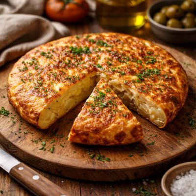 Image of Tortilla Espagnola Potato Omelette