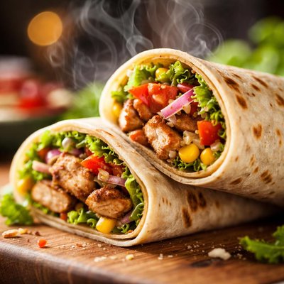 Image of Tortilla Wraps from Scratch