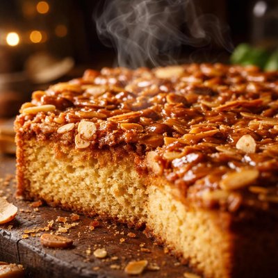 Image of Toscakaka Tosca Cake Swedish Almond Cake