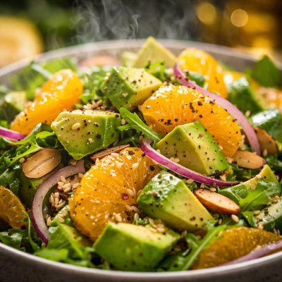 Image of Tossed Avocado Orange Salad