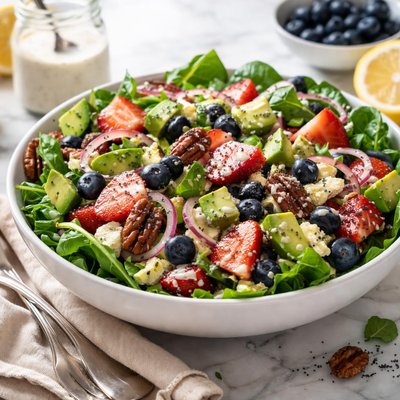 Image of Tossed Salad with Poppy Seed Dressing