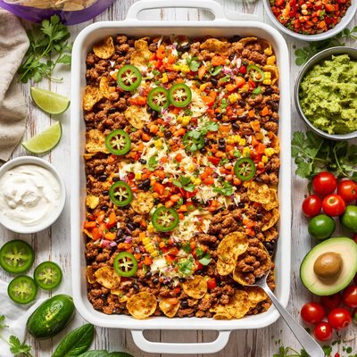 Image of Tostito Scooper Meat and Cheese Hot Dish