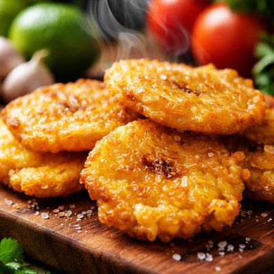 Image of Tostones or Fried Banana Venezuela
