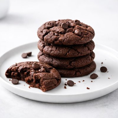 Image of Totally Chocolate Chocolate Chip Cookies