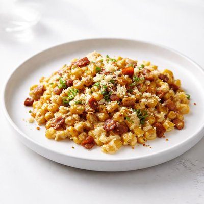 Image of Totally Unhealthy Skillet Corn