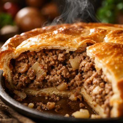Image of Tourtiere Du Quebec French Canadian Meat Pie