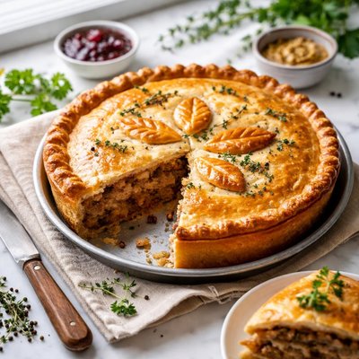 Image of Tourtiere Quebecoise Meat Pie