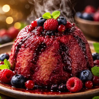 Image of Traditional Australian Summer Pudding