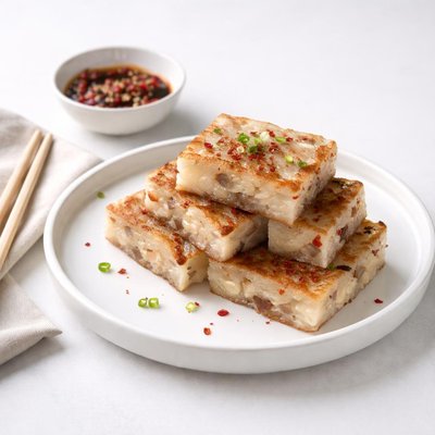 Image of Traditional Chinese Radish Cake