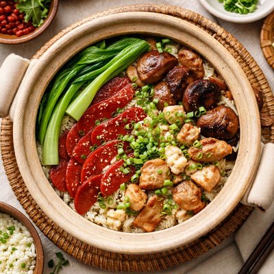Image of Vegetarian Traditional Claypot Rice