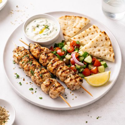 Image of Traditional Greek Souvlaki