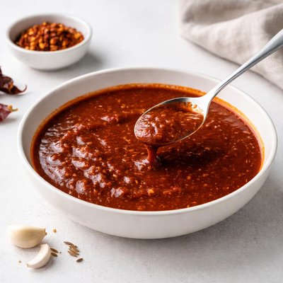 Image of Traditional New Mexican Red Chile Sauce