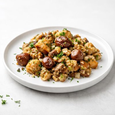 Image of Traditional Olde English Chestnut Stuffing for Turkey or Goose