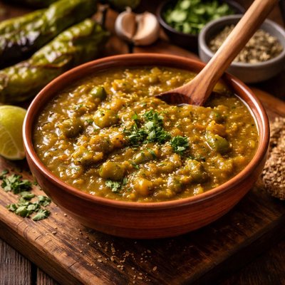 Image of Traditional Style New Mexico Green Chile Sauce