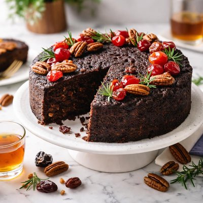 Image of Trinidad Black Cake a Hilarious Tasty Rummy Lump of a Cake