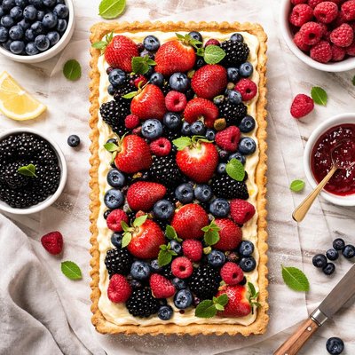 Image of Triple Berry Tart