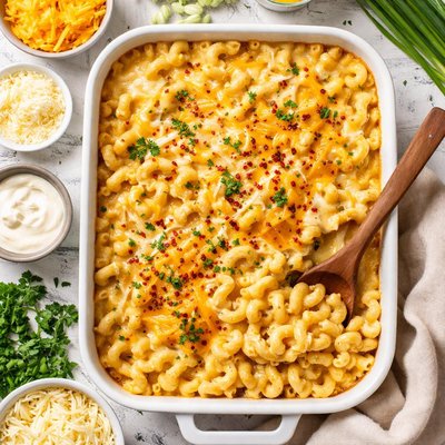 Image of Triple Cheeeeesy Macaroni and Cheese
