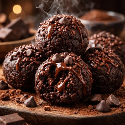 Image of Triple Chocolate Cookie Balls