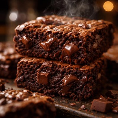 Image of Triple Chocolate Fudge Brownies