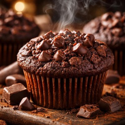 Image of Triple Chocolate Muffins