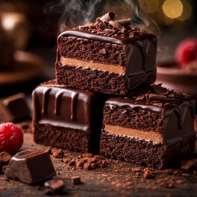 Image of Triple Chocolate Petit Fours