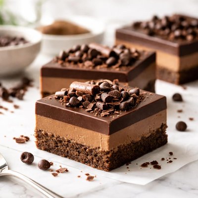 Image of Triple Chocolate Slice