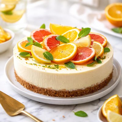 Image of Triple Citrus Cheesecake