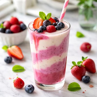 Image of Triple Fruit Yogurt Shake