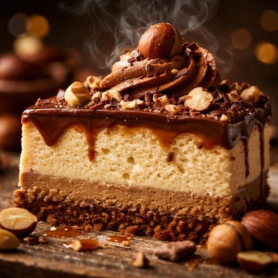 Image of Triple Hazelnut Cheesecake
