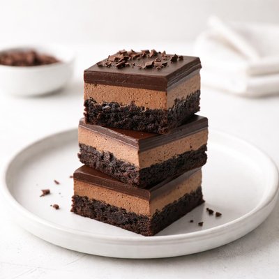 Image of Triple Layered Brownie Squares