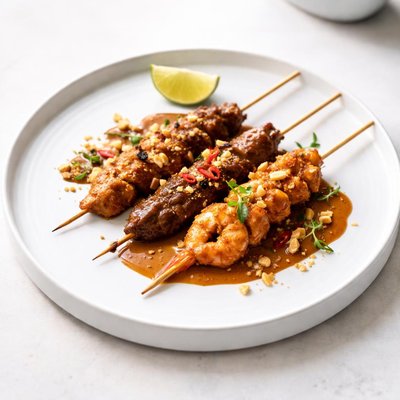 Image of Triple Satay