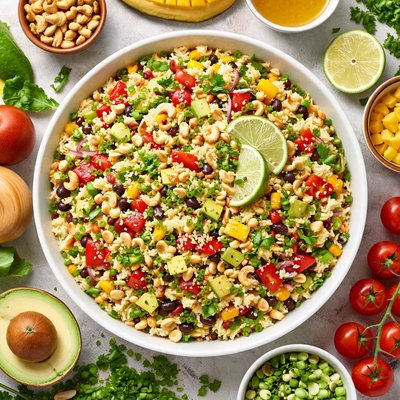 Image of Tropical Basmati Rice Salad