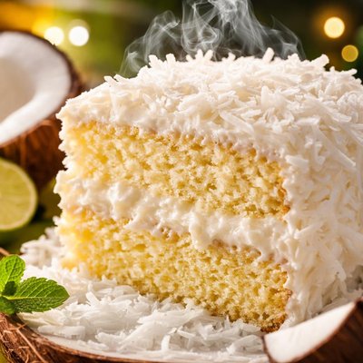 Image of Tropical Coconut Cake