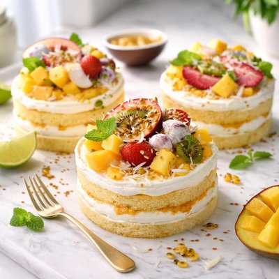 Image of Tropical Fruit Cakes