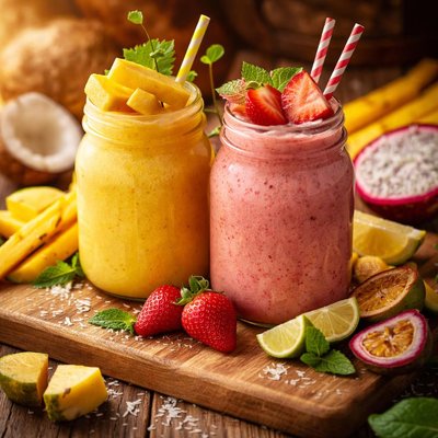 Image of Tropical Fruit Smoothies