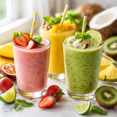 Image of Tropical Fruity Smoothies