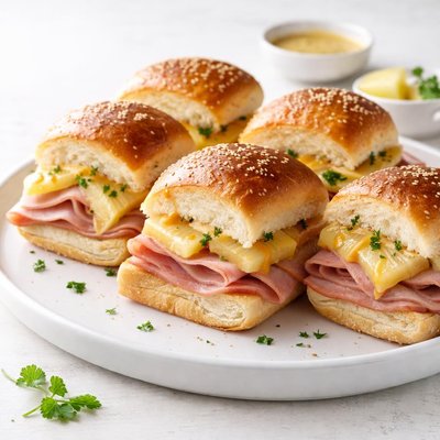 Image of Tropical Ham Sandwiches Crock Pot