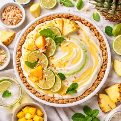Image of Tropical Margarita Freeze Pie